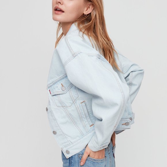 Levi s Jackets Coats Levis Slouch Trucker Jacket Poshmark